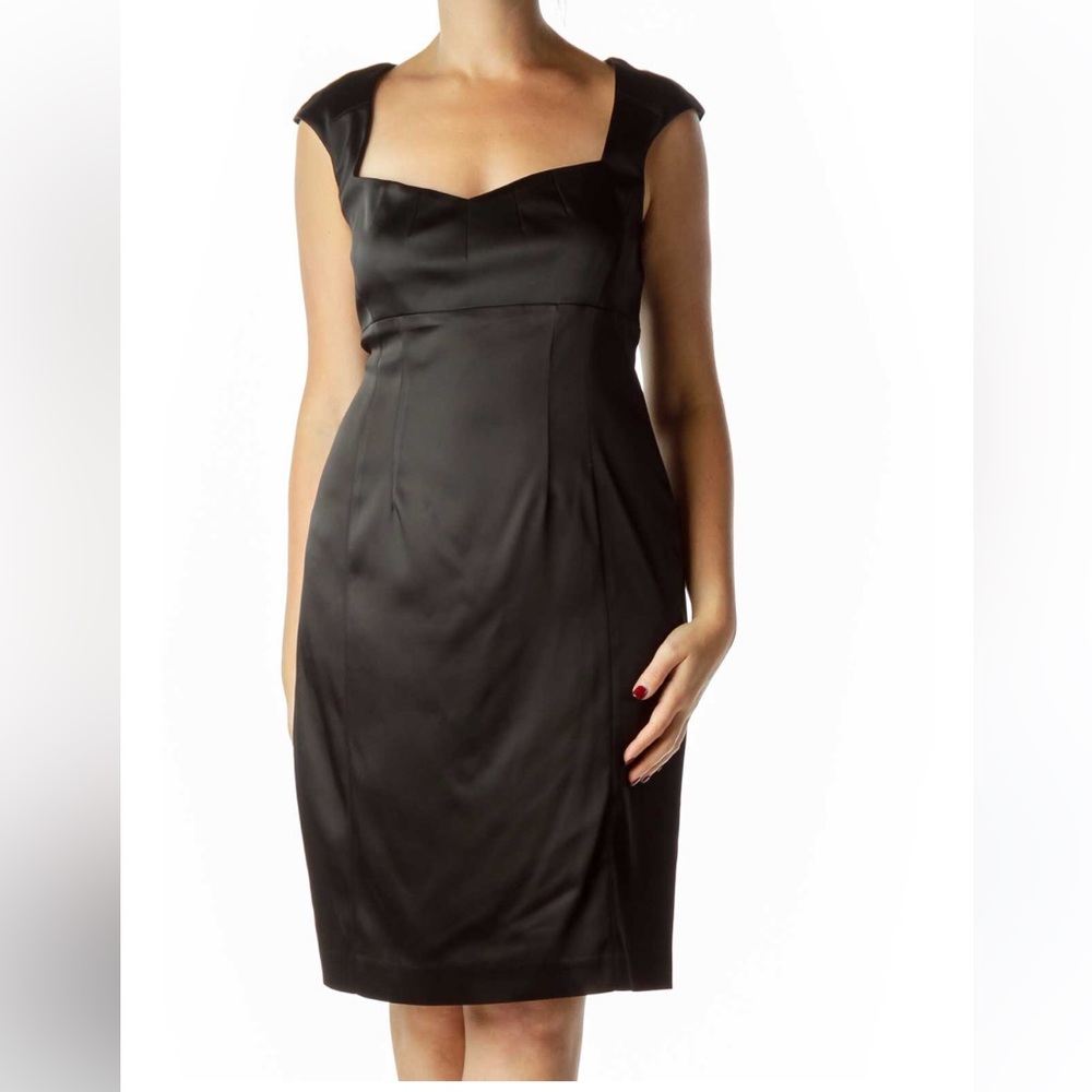 Calvin Klein Women’s Satin Cocktail Midi Dress